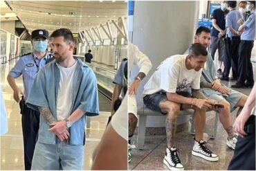 El incómodo momento que vivió Messi en China: fue detenido durante dos horas en un aeropuerto (+Video)