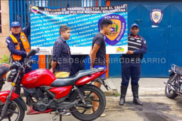 Querían grabar un procedimiento policial en La Bandera pero uno de ellos terminó agrediendo al funcionario (+Video)