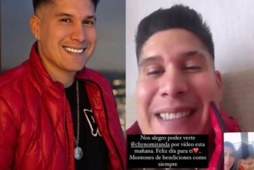 Chyno Miranda tuvo una videollamada con su ex Natasha Araos y su hijo Lucca por el Día del Padre