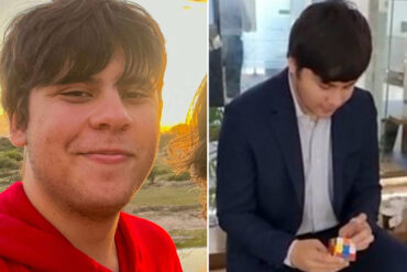 El joven de 19 años que murió en el sumergible Titán quería romper el récord mundial con el cubo de Rubik