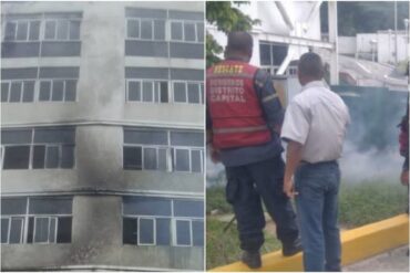 Se desató la locura en la sede de la UNES en Catia por la explosión de un transformador: estudiantes corrieron despavoridos, tres lesionados (+Videos)