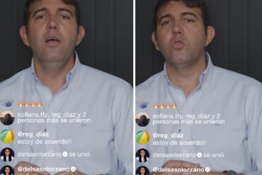 Prosperi hizo una transmisión en Instagram y se “unieron” todos los candidatos a la primaria: “Por encima de nuestras aspiraciones está Venezuela” (+Video)