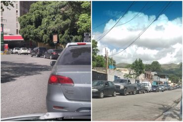 “No sé cómo hemos aguantado tanta maldad, miseria y ruina”: largas colas por gasolina en Venezuela se intensifican el fin de semana (+Videos)