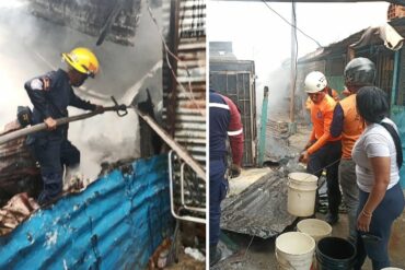 Grave incendio en Maracay se propagó en más de 20 casas y dejó a 3 personas heridas (+Fotos)