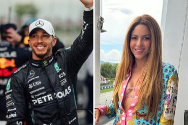 Shakira en el GP de Barcelona y otras “señales” que avivan los rumores de un romance con Lewis Hamilton (+Videos +Foto)