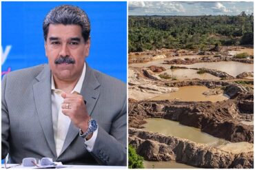 Maduro aseguró que hay una operación militar desplegada en la Amazonía para supuestamente expulsar a más de 10.000 mineros ilegales