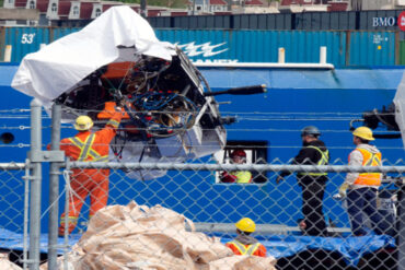 Restos del sumergible Titán llegan a Canadá diez días después de la catastrófica implosión (+Fotos +Video)