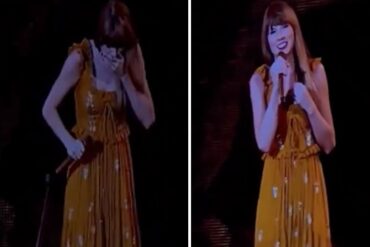 “Me tragué un insecto, lo siento mucho”: El curioso incidente que vivió Taylor Swift durante un concierto (+Video)