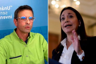 Capriles celebra que María Corina llame a la participación electoral y reconoce que ella es la líder actual de la oposición (+Video)