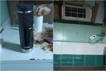 “Lo que debemos soportar”: médico mostró las precarias condiciones en las que se encuentra el área de descanso en hospital de Barinas (+Video)