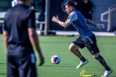 Así fue el primer entrenamiento de Messi con el Inter de Miami