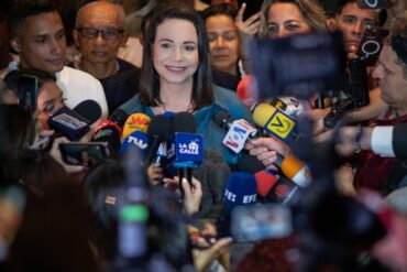 María Corina Machado pidió a la comunidad internacional “prepararse” para la derrota de Maduro en 2024 y el inicio de una transición ordenada (+Video)