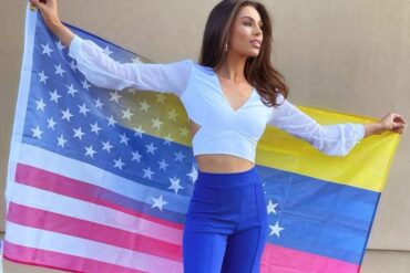 La venezolana Noelia Voigt se coronó como Miss Utah 2023 (+Video)