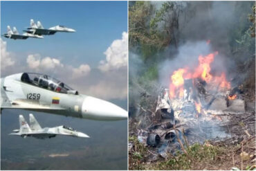 Plataforma Unitaria lamenta muerte de piloto de la FANB tras precipitarse avión Sukhoi a tierra