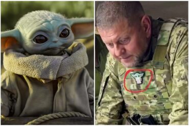 Comandante del ejército ucraniano se viralizó por usar un parche de Baby Yoda: “Que la fuerza lo acompañe” (+Videos y fotos)