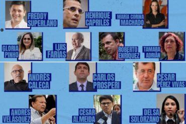 Así quedó la lista de candidatos a las primarias opositoras tras el retiro de Un Nuevo Tiempo