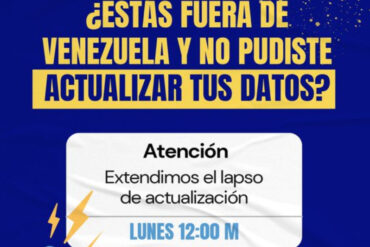 Extienden lapso para inscripción de venezolanos en el exterior en primarias: podrán hacerlo hasta las 12 del mediodía del #10Jul