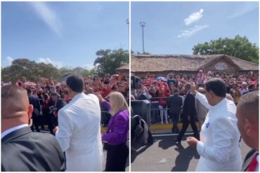 “Siento alegría y felicidad”: Maduro hace todo lo posible para hacer creer que no recibió rechazo durante caminata por vereda del lago de Maracaibo (+Videos)