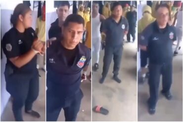 Cuatro policías siguen como rehenes en un motín en calabozo de Aragua: reos denuncian que sufren extorsión y exigen que los trasladen (+Videos)