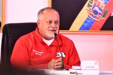 Diosdado Cabello dice que Manuel Rosales será el candidato presidencial opositor