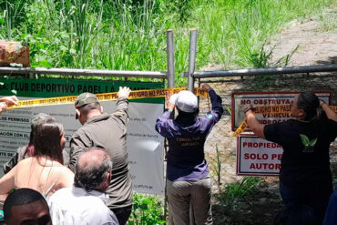 Ministerio de Ecosocialismo ordenó la paralización de la construcción de complejo deportivo en el bosque de La Alameda (+Video)