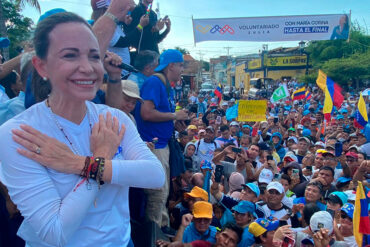 María Corina Machado reveló cómo surgió su eslogan de campaña “hasta el final” y qué significa (+Video)