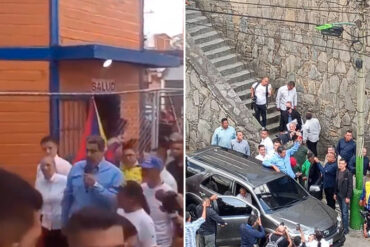 Abuchearon a Maduro durante visita “sorpresa” en La Vega, pero el chavismo asegura que está desbordado de “amor” del pueblo (+Videos)