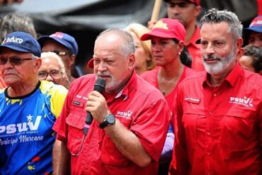 Diosdado Cabello llama al PSUV a manifestar en las calles para exigir levantamiento de sanciones (+Video)