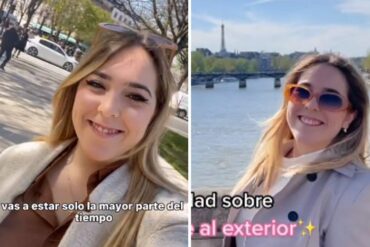 “No es un camino fácil”: Influencer cuenta la verdad sobre cómo es realmente mudarse al extranjero (+Video)