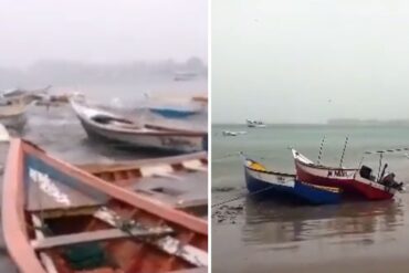 Fuertes lluvias y vientos impactaron en Nueva Esparta: las islas de Margarita y Coche registraron daños (+Videos)