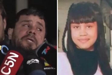 Padre de niña asesinada en intento de robo en Argentina estalla contra periodista que le preguntó si estaba dispuesto a “olvidar rencor” (+Video)