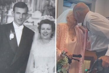 Pareja de ancianos renovó sus votos y celebró 73 años de matrimonio en la residencia de cuidado en la que viven (+Video)