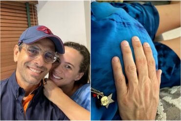 Henrique Capriles y Valeria Valle recibieron a su tercer hijo: “Te amamos”