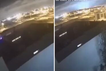 Las luces azules que se observaron en el cielo de Marruecos segundos antes del terremoto (+Video)