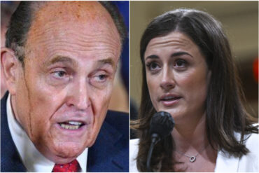 Una exasesora de Trump acusó a Rudy Giuliani de «manosearla» horas antes del asalto al Capitolio