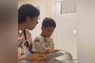 “Yo sé que aquí también puedes aprender”: niño venezolano conmueve en su primer día de clases en EEUU sin saber inglés (+Videos)