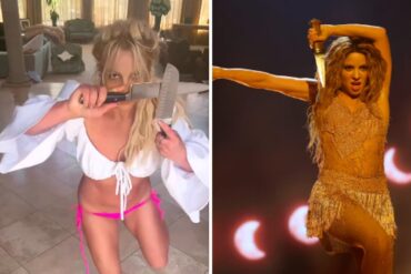 Britney Spears explica que su video con cuchillos está inspirado en Shakira: “Estoy tratando de imitar a una de mis artistas favoritas” (+Videos)