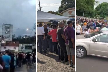 Las imágenes de las colas en Caracas y varias ciudades del país que demuestran la participación  en la primaria opositora (+Videos)