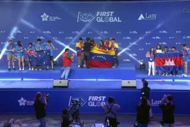 Adolescentes venezolanos ganaron la medalla de oro en Mundial de Robótica de Singapur (participaron 191 países) (+Video)