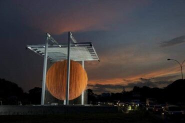 Esfera de Caracas de Jesús Soto será iluminada por primera vez de color violeta en rechazo a la violencia contra la mujer