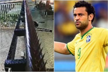 Exdelantero brasileño Fred sufrió un violento asalto a mano armada al llegar a su residencia: todo quedó grabado (+Video)