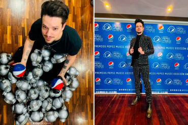 Lasso ganó 6 estatuillas en la edición 11 de los Premios Pepsi Music