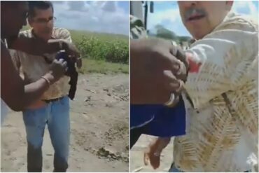 Un productor fue atacado a machetazos por invasores que «pretenden quedarse con sus tierras» en Portuguesa (+Video)