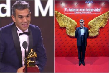 Huáscar Barradas ganó el Latin Grammy a Mejor Álbum de Música Clásica: “Dedico este premio a Venezuela, que se levanta todos los días con una sonrisa” (+Videos)