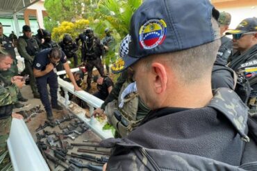 Armas cortas, subametralladoras y otras municiones fueron halladas durante operativo de intervención de cárcel de Vista Hermosa