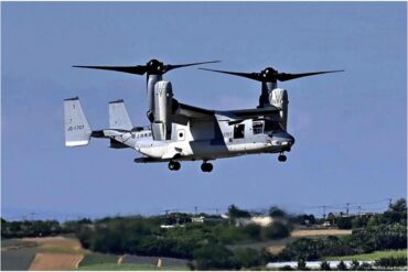 Un avión militar de los EEUU se estrelló frente a las costas de Japón con 8 tripulantes a bordo: al menos una persona murió (+Detalles)