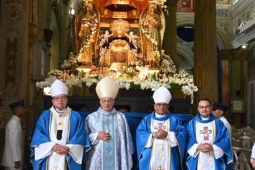 Cardenal Baltazar Porras pidió a la virgen de Chiquinquirá que interceda para evitar que Venezuela se involucre en una guerra: “No estamos exentos”