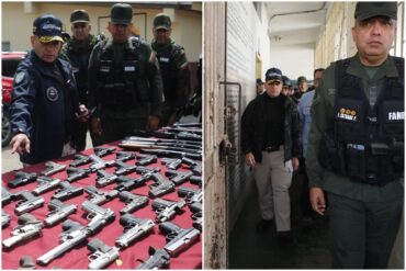 Autoridades encontraron casi 200 armas dentro del Internado Judicial de Trujillo, el sexto centro penitenciario intervenido en el país (+Fotos y video)