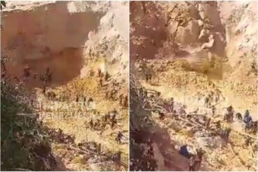 Al menos dos heridos de gravedad tras derrumbe de una mina de oro en la Gran Sabana (+Video)