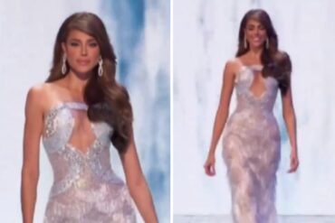 Venezolanos critican peinado de Diana Silva durante el desfile de traje de gala: aseguran que eso le impidió entrar al top 5 (+Videos)